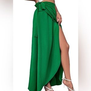 BRAND NEW wrap maxi skirt